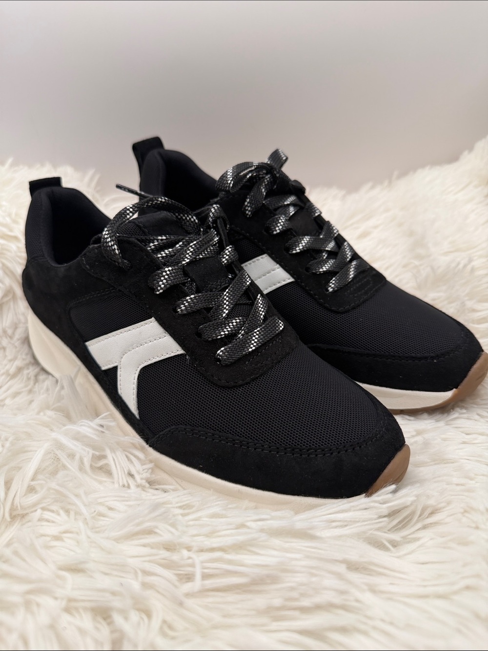 Naturalizer Stay-jogger black Lace-Up Sneakers